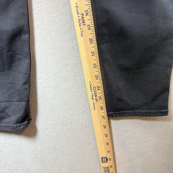 American Eagle High-Rise Jegging Jeans Black Stretch Distressed Lace Detail 16R - Picture 13 of 14